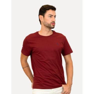 Imagem de Camiseta Reserva Masculina Basic Navy Woodpecker Bordô, M/M