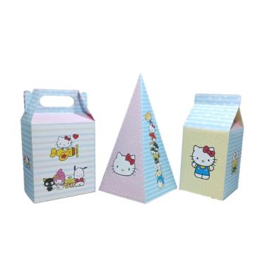 Imagem de Kit SanRio hellokitty caixinha surpresa aniversário lembrancinha 30 unidades