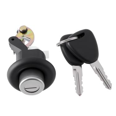 Imagem de Briny River Trava de cilindro de porta traseira de carro com chaves 905020198R compatível com Dacia Sendero 08-12
