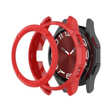 Imagem de Samsung Galaxy Watch 6 Classic 43mm 47mm Protetor TPU Case Acessórios 