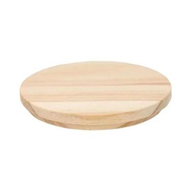 Imagem de Tampa De Madeira De Pinho Feita À Mão Com Vedação De Silicone Para Pot