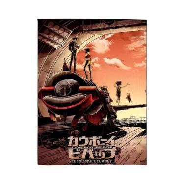 Imagem de Pôster De Anime Cowboy Bebop, Adesivo De Arte À Prova D'água Autoadesi