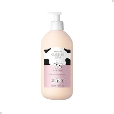 Imagem de O Boticário Loção Desodorante Hidratante Corporal Cuide-se Bem Deleite, 400ml, Vegano, Hidratação 48h, Todos os Tipos de Pele, Com Manteiga de Karité