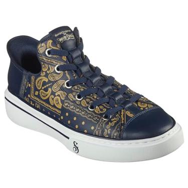 Imagem de Skechers Tênis masculino Snoop Dogg: Snoop ONE-Double G Hands Free Slip-Ins, Azul marino, 36