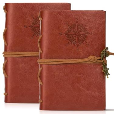 Imagem de Lightwish Caderno de aquarela, pacote com 2 30 folhas, 100% algodão, 300 g/m², prensado a frio, caderno de desenho de viagem sem ácido para artistas/estudantes, 8 x 12 cm