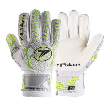 Imagem de Luva de Goleiro Semi Profissional Poker Multiterreno Breath, Br, Vdc, 