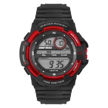 Imagem de Relógio Mormaii Masculino Wave Preto - MOLCDAAS/8R-Masculino