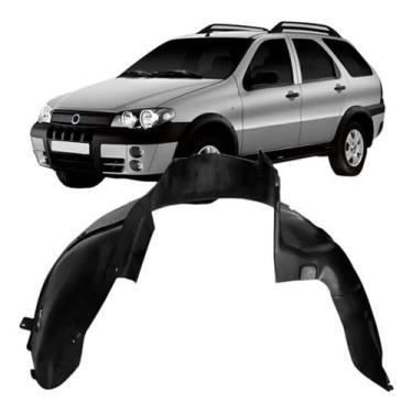 Imagem de Para-Lama Automotivo Compatível Com Palio 2004 2011 Week Work Adv Lado Esquerdo Substituição Instalação Fácil Encaixe Preciso