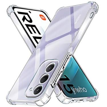 Imagem de Capa Capinha Anti Impacto Transparente Para Xiaomi Redmi 15 Tela de 6.9 Polegadas - Bluepink