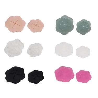 Imagem de RUIFUU Conjunto de 12 peças de clipe de silicone, clipes de camisa para roupas femininas, cintura ajustável para baixo, clipes de camisa ocultos para vestidos, camisetas, roupas femininas, acessórios