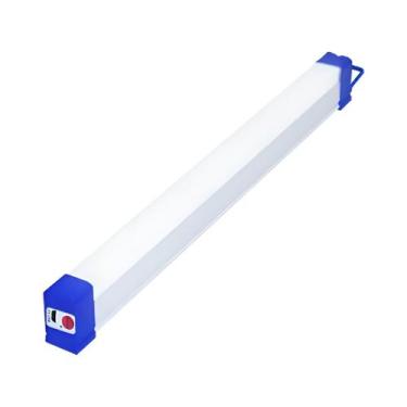 Imagem de Luminária Emergência Recarregável USB 30w T5 Branco Frio - Embuled