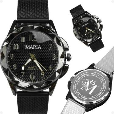 Imagem de Relogio Aço Feminino social prova dagua qualidade premium casual prese