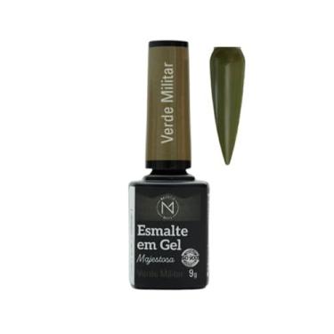 Imagem de Esmalte Em Gel 9g - Majestic Nails (Verde Militar)