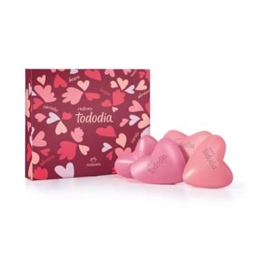 Imagem de Presente Caixa Sabonetes Sortidos Corações Tododia 4un 90g