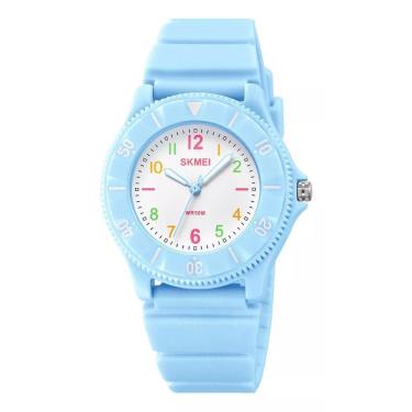 Imagem de Relógio Infantil Skmei 2151Bu Azul Visor Branco