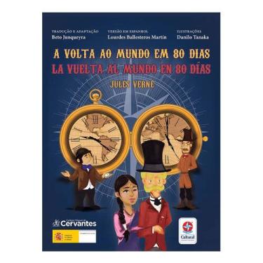 Imagem de Livro - A Volta ao mundo em 80 dias La vuelta al mundo en 80 días