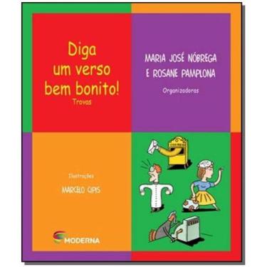 Imagem de Livro - Diga um verso bem bonito