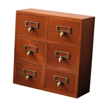 Imagem de Ｂｅｓｇａ Organizador de mesa para catálogo de cartões de biblioteca, tradicional, organização para armazenamento de joias, armário de mesa com economia de