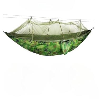 Imagem de Rede de Dormir, Rede de Descanso Casal com Mosquiteiro Camping 300kg(Camuflar90% Escolha para compra)