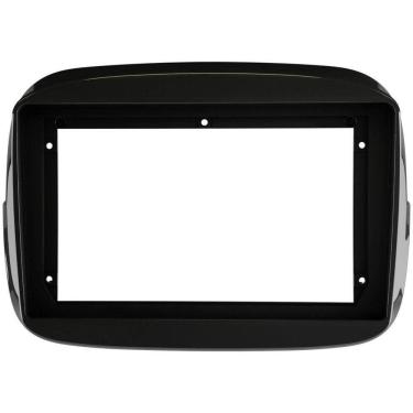 Imagem de Moldura Painel Mulitmidia 9 Polegadas Fiat Mobi Black Piano