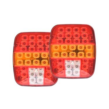 Imagem de 2 Lanternas Led Marmita UNIVERSAL, para caminhão, carreta, reboque BIVOLT