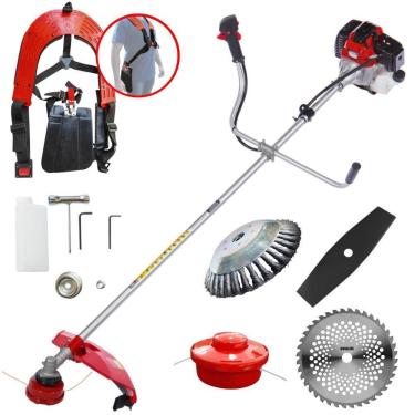 Imagem de Roçadeira Toyama Rt43-l 2t 1,7hp 43cc + Faca 40d + Escova