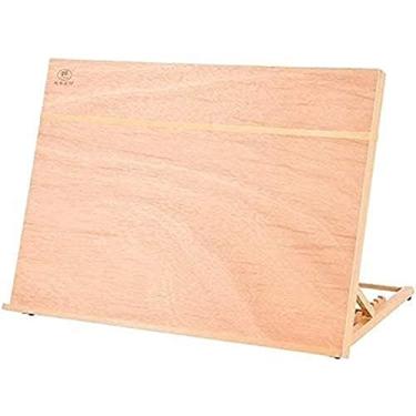 Imagem de Cavalete de pintura, suporte de exibição de tela, portátil, ajustável, ângulo de inclinação, cavalete de mesa, cavalete de desenho infantil, A3