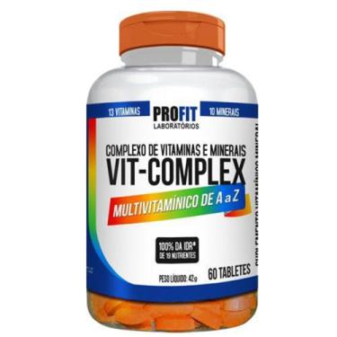 Imagem de Vit-Complex Complexo Multivitamínico de A a Z 60 Tabletes - Profit
