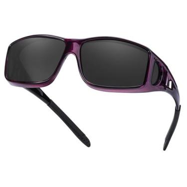 Imagem de Gafas de Sol Polarizadas IGnaef UV400 Ajustables para Usar Sobre Lente