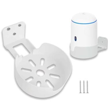 Imagem de Suporte de parede para roteador Ubiquiti UniFi Dream, funciona com o novo suporte Unifi Dream 7 (UDR7), suporte de parede resistente feito de metal compatível com Ubiquiti UniFi Dream Machine UDR7