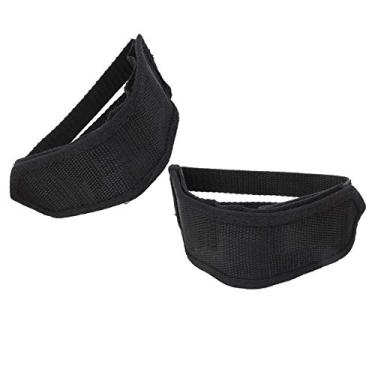 Imagem de Correias de pedal, fita dupla face, segura e antiderrapante, ajustável, para viagens rodoviárias e longas