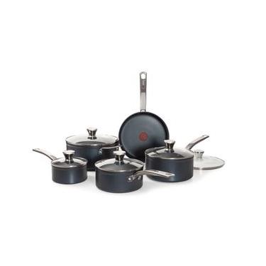 Imagem de Jogo de Panelas Tefal Platinum Alumínio Revestido Azul 05 Peças