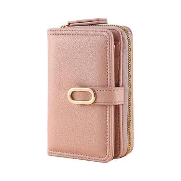 Imagem de Carteira feminina elegante, carteira porta-cartões, porta-moedas, cart