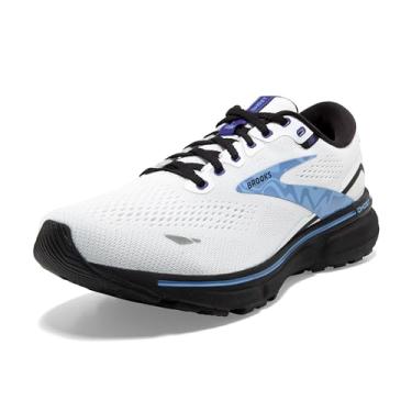 Imagem de Brooks Tênis de corrida masculino Ghost 15 Neutral, Branco/Preto/Vista, 45