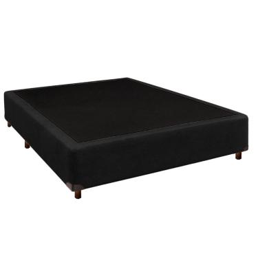 Imagem de Cama Box Viuvo Preto Nature 128x188