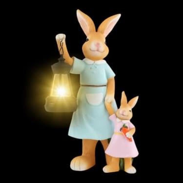 Imagem de Luzes Solares de Jardim,Figuras de Animais em Resina à Prova de Intempéries - Decoracao De Jardim Com Iluminacao Solar Externa,Para Relvado Patio Caminho Presente Para Mulheres Mae