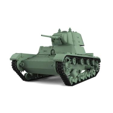 Imagem de MRY-SFW Kit de modelo militar ferroviário escala 1/87 HO T-26 1939 Tanque leve