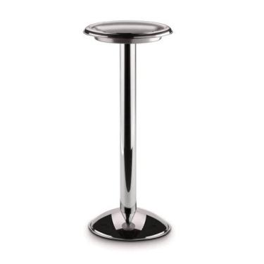 Imagem de Pedestal Para Champanheira Balde de Gelo Aço Inox 65cm Festa Evento Ba