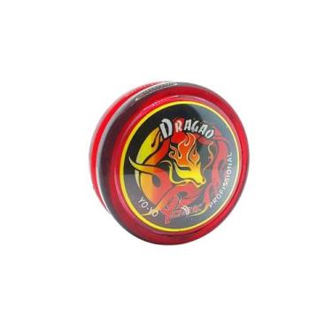 Imagem de Ioio York de Eixo Fixo Smiley Profissional Yoyo Profissional, Vermelho