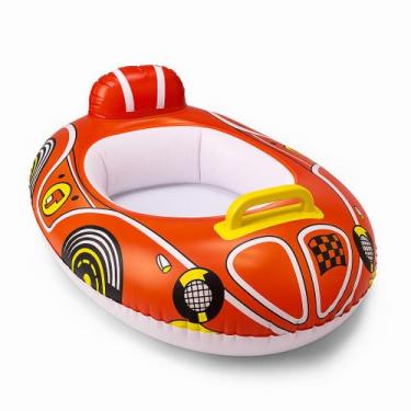 Imagem de Boia Inflável Infantil Carrinho F1 Com Assento E Encosto - Funs, Verme