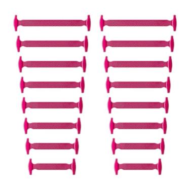 Imagem de Kit Cadarços de Silicone Elástico (Rosa)