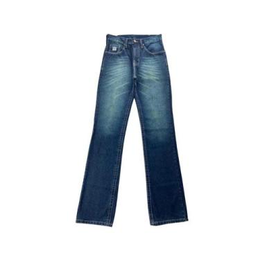 Imagem de Calça Jeans Country Masculina King Farm White 2.0, Azul, Escuro, 38