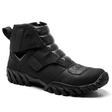 Imagem de Bota Motociclista Masculina Cano Baixo Conforto-Masculino