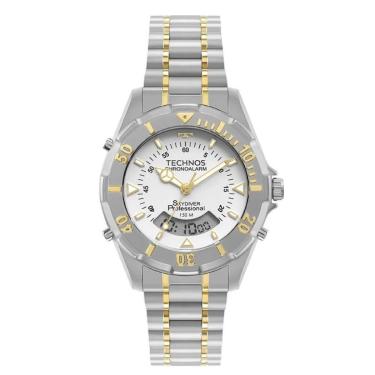 Imagem de Relógio Technos Skydiver WT2050AGN/1B Prata Masculino-Masculino