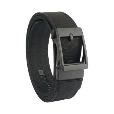 Imagem de Cinto Tático Masculino De Nylon Dupla Camada Reforçado Com Fivela Auto