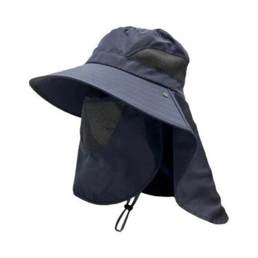 Imagem de Chapéu De Balde Para Proteção Solar E À Prova De Vento, Respirável, Co