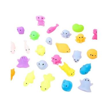 Imagem de Mini Brinquedos Antiestresse De Animais De Desenho Animado Fofos 20 Pe