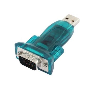 Imagem de Adaptador Usb 2.0 Serial Conversor Rs232 Db9 9 Pinos