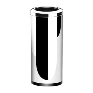 Imagem de Lixeira com Aro Brinox Decorline 28,17 L - Ø 25x60cm Aço Inox