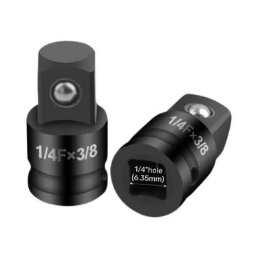 Imagem de Adaptador Conversor De Soquete De Impacto Hi-Spec De 1/2 Para 3/8 Para